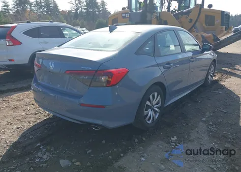 2024 Honda Civic Sport из США, поврежденный, VIN 2HGFE2F56RH539839